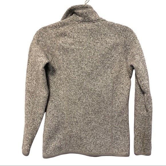 PATAGONIA BETTER SWEATER 1/4 ZIP PULLOVER XS WOMENS GREY - Picture 8 of 9